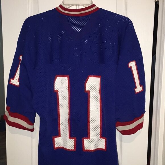 Vintage Phil Simms New York Giants Sandkint old school retro football Jersey L - Picture 4 of 4